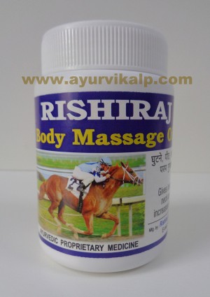 Rishiraj Ayurvedashram, RISHIRAJ, 30ml, Body Massage Oil